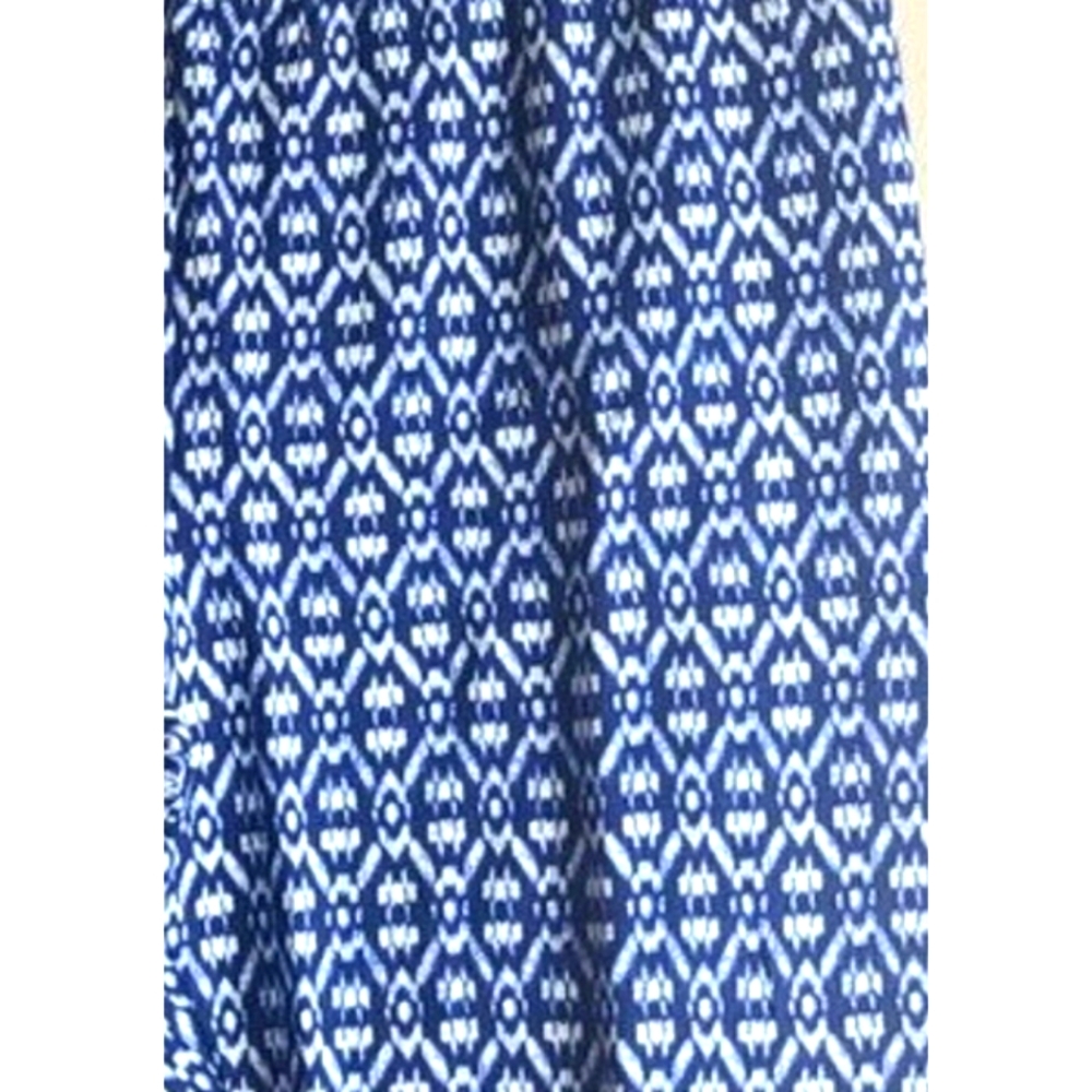 Old Navy Women’s Size 2X XXL Mid Rise Leggings Blue White Nordic NEW NWT